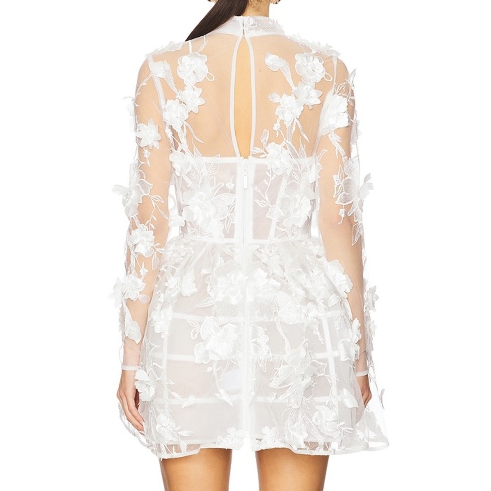 Bronx and Banco Anastasia Floral Long Sleeve Mini Dress - Picture 3 of 8